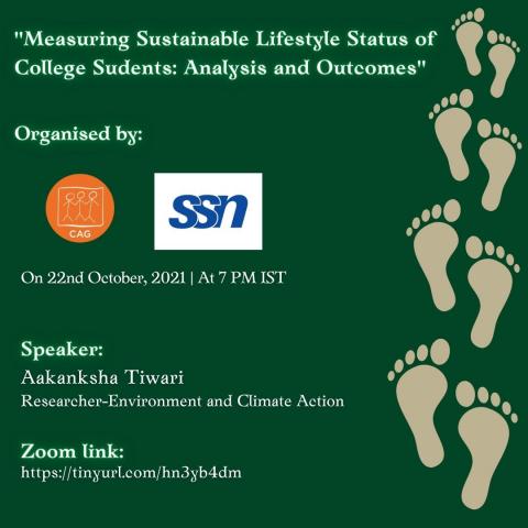 Picture of Measuring Sustainable Lifestyle Status of College students in Chennai | CAG